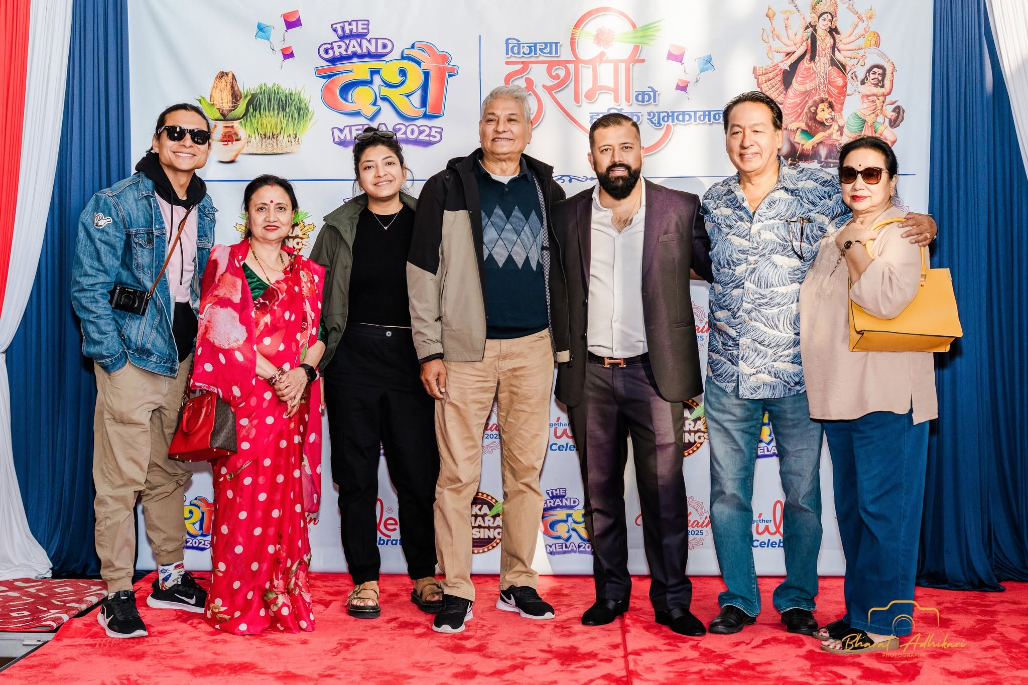 NANC community leaders posing together on the red carpet